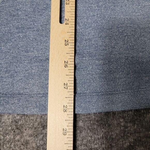 Lululemon Men's  Polo Shirt Size M Short-Sleeve 3-Button Light Blue - Picture 9 of 9